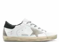 golden goose super star white black (w)