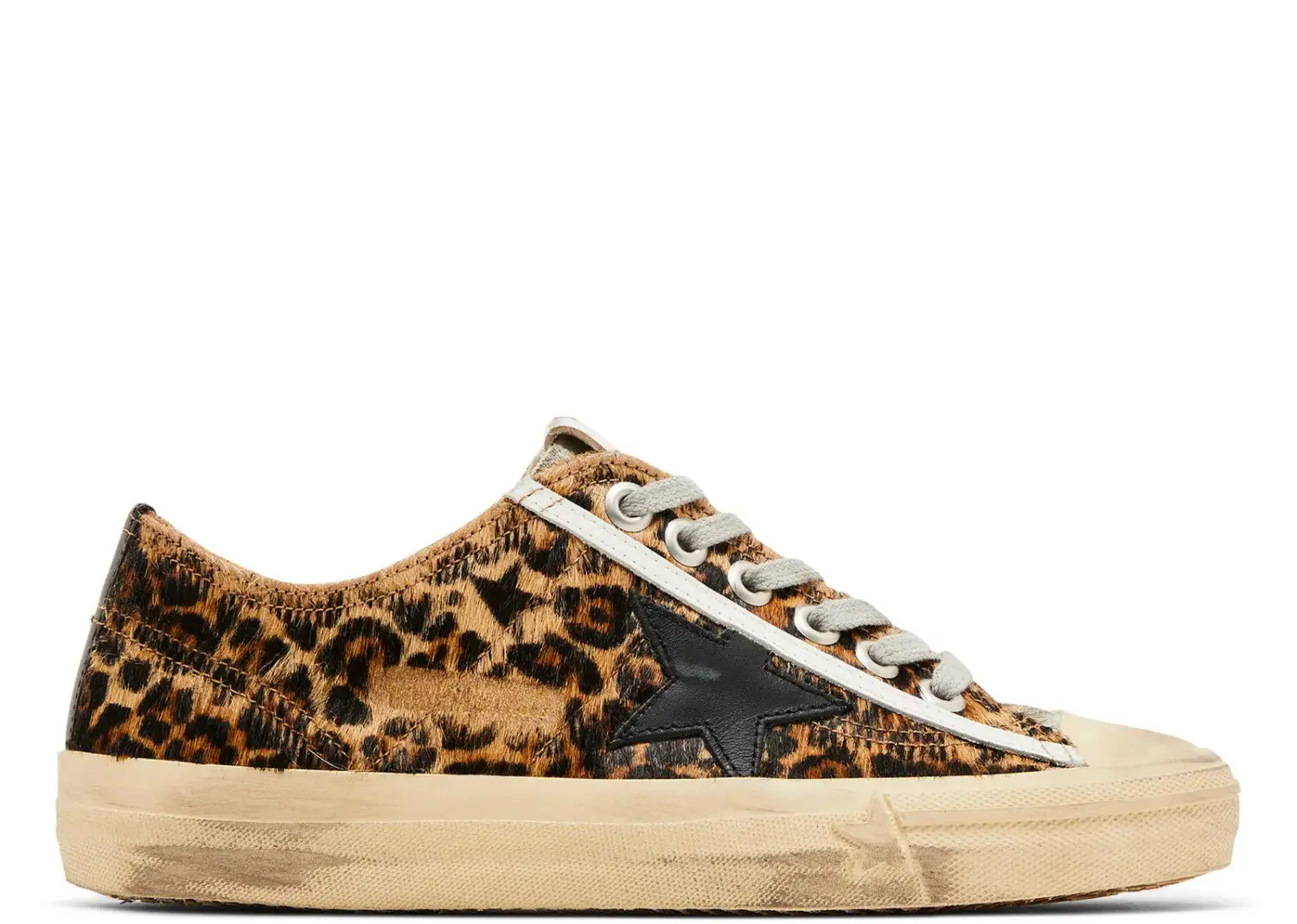 golden goose v star leopard