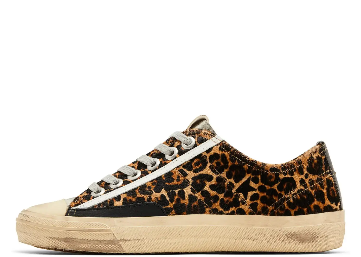 golden goose v star leopard