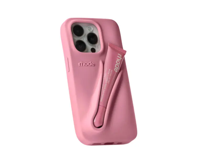 rhode lip case silicone iphone case ribbon