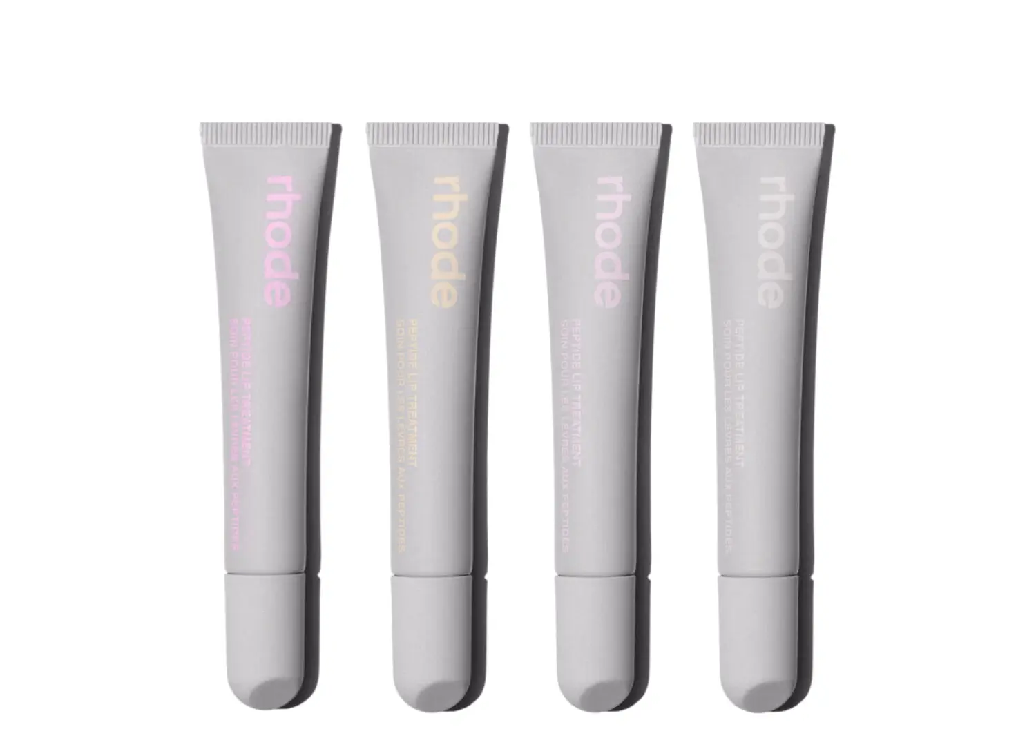 rhode peptide lip treatments all four scents together