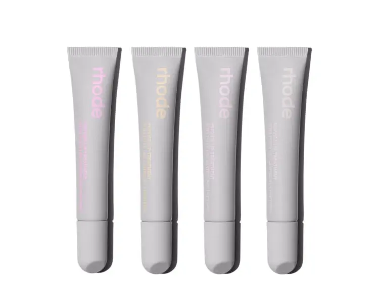 rhode peptide lip treatments all four scents together
