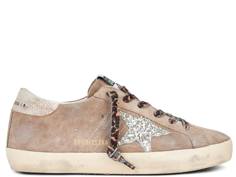 golden goose super star taupe platinum white ecru