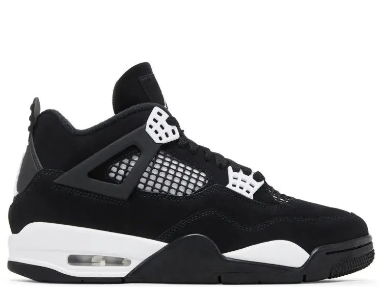 nike air jordan 4 retro white thunder