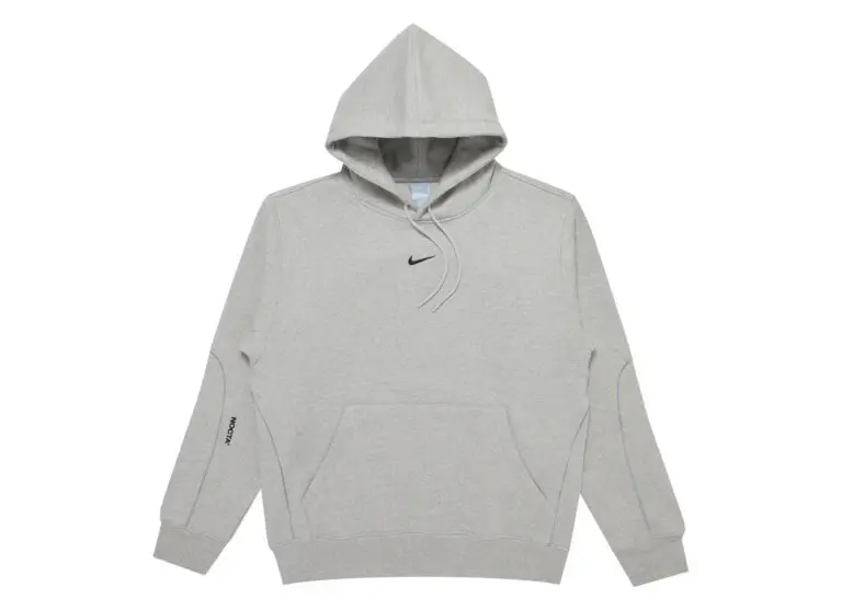 nike x drake nocta cardinal stock hoodie grey