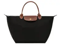 longchamp le pliage original medium handbag black