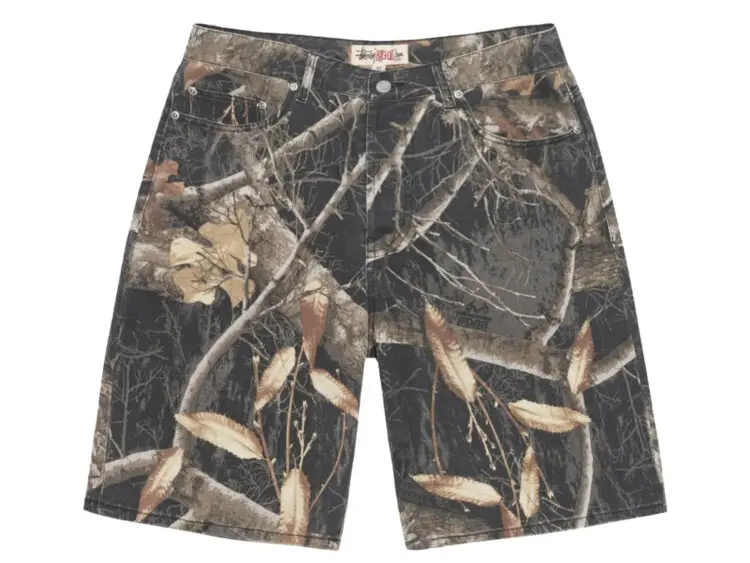 stussy big ol' shorts realtree edge camo