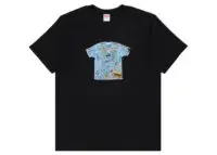 supreme 30th anniversary first tee black