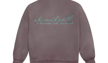 Travis Scott CJ x Audemars Piguet Logo II Crewneck Purple