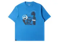 travis scott x jordan x fragment t shirt blue