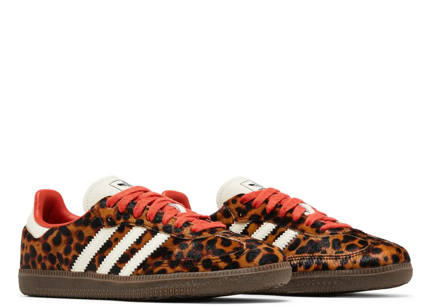 adidas samba og preloved red leopard (w)