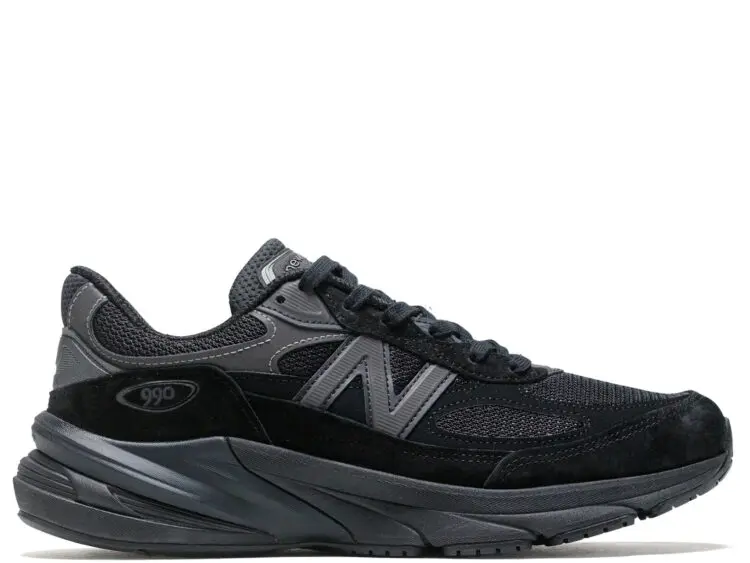 new balance 990v6 triple black