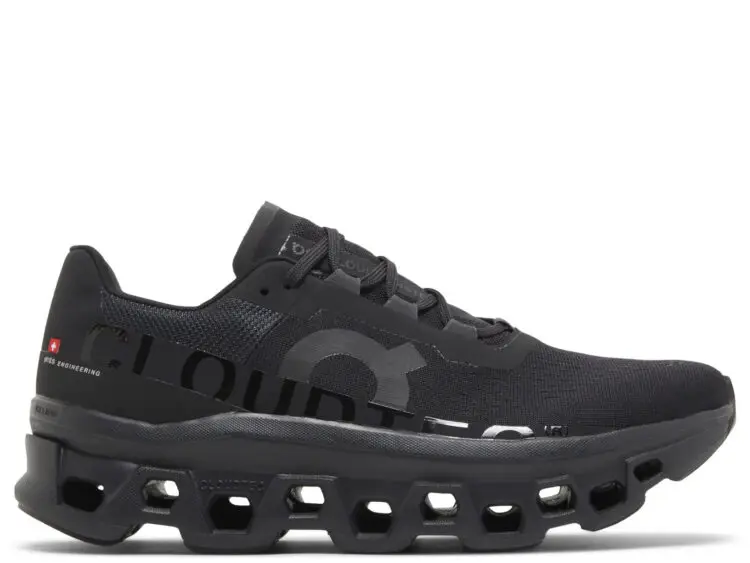 on running cloudmonster all black
