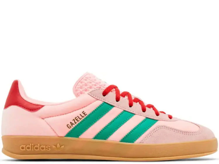 adidas gazelle indoor pink velvet (w)