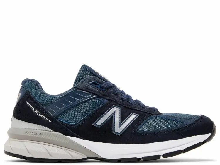 new balance 990v5 navy (w)