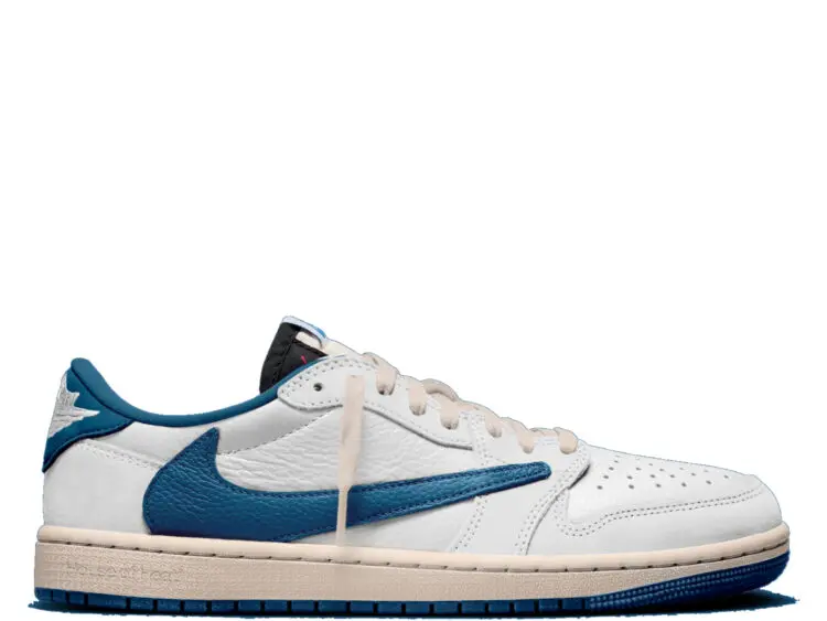 nike air jordan 1 retro low og sp fragment x travis scott sail military blue