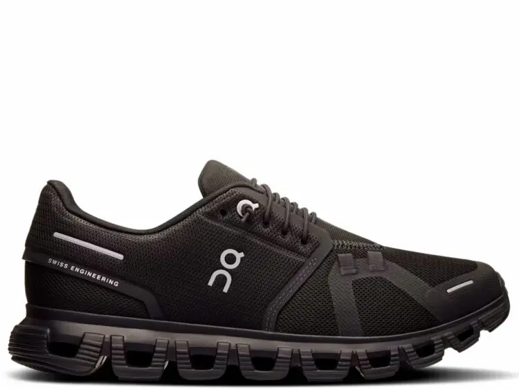 on running cloud 6 all black (w)