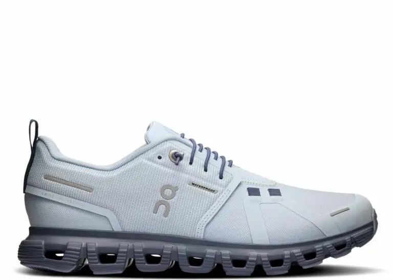 on running cloud 6 waterproof heather metal (w)