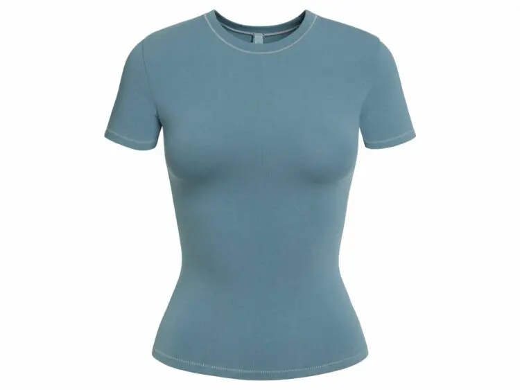 skims cotton jersey t shirt kyanite
