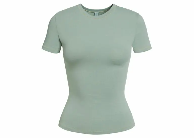 skims cotton jersey t shirt mineral