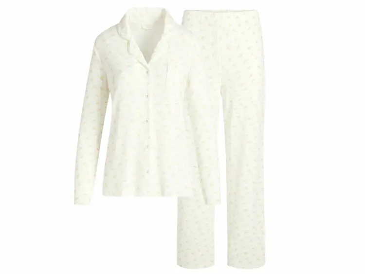 skims soft lounge sleep set marble garden print