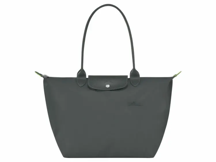 longchamp le pliage green large tote bag graphite