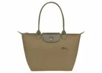 longchamp le pliage green medium tote bag artichoke