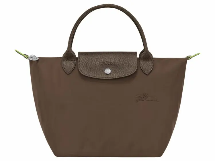 longchamp le pliage green small handbag terra