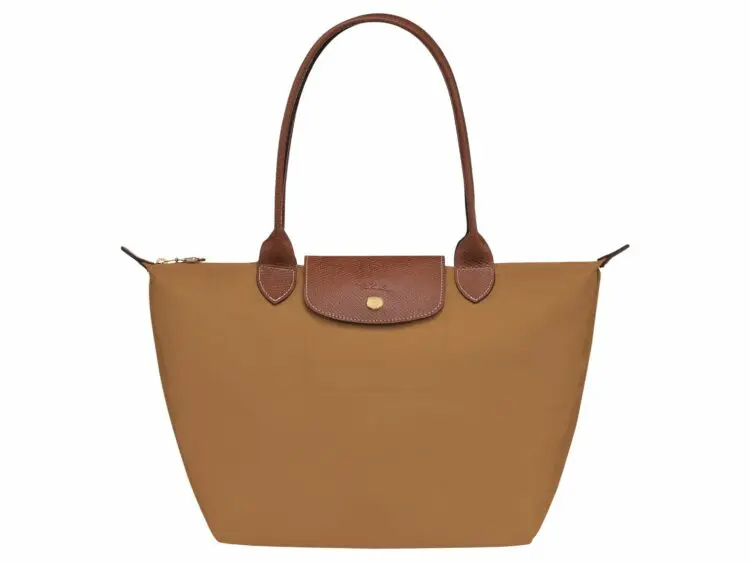longchamp le pliage original medium tote bag fawn
