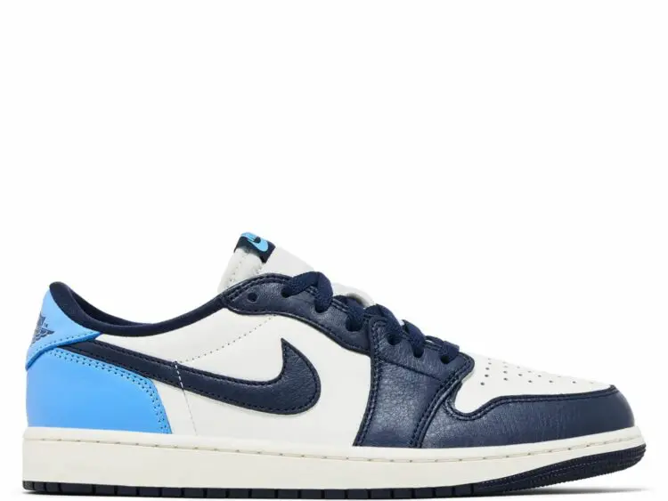 nike air jordan 1 low og obsidian unc