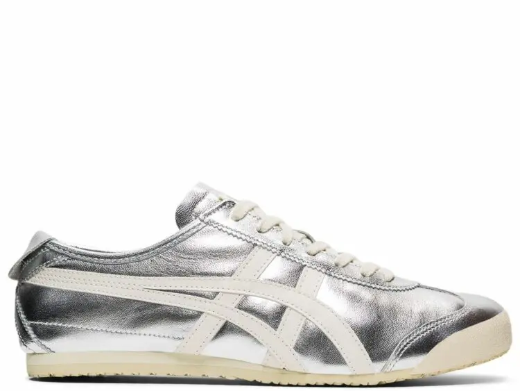 onitsuka tiger mexico 66 silver off white