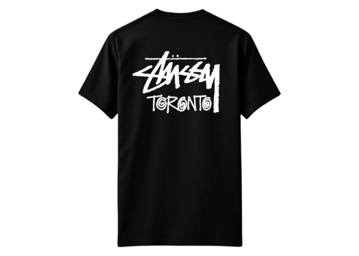 stussy toronto exclusive tee black