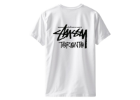 stüssy toronto exclusive tee white