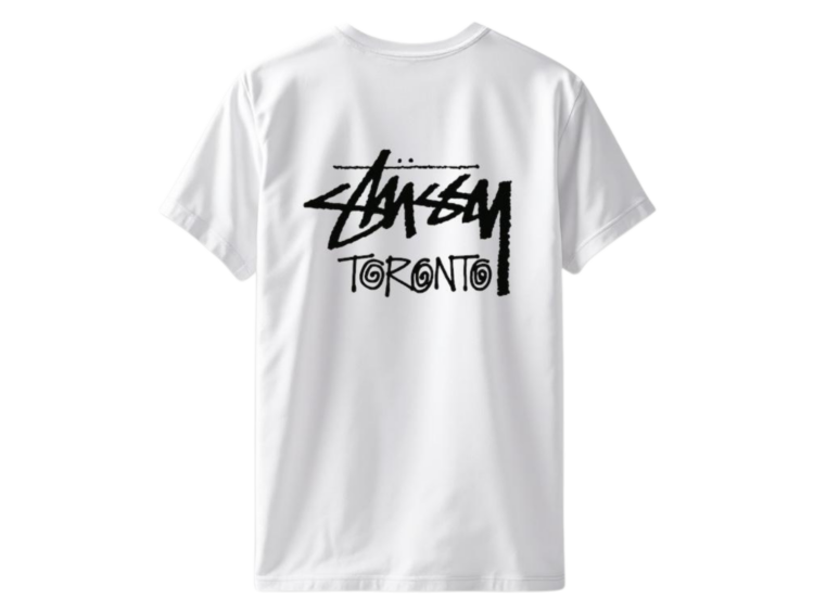 stüssy toronto exclusive tee white