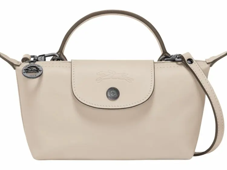longchamp le pliage xtra xs pouch leather paper