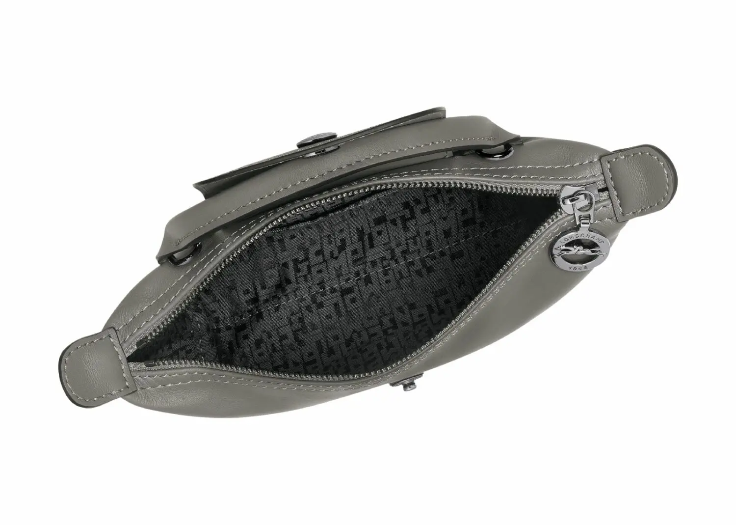 longchamp le pliage xtra xs pouch leather turtledove