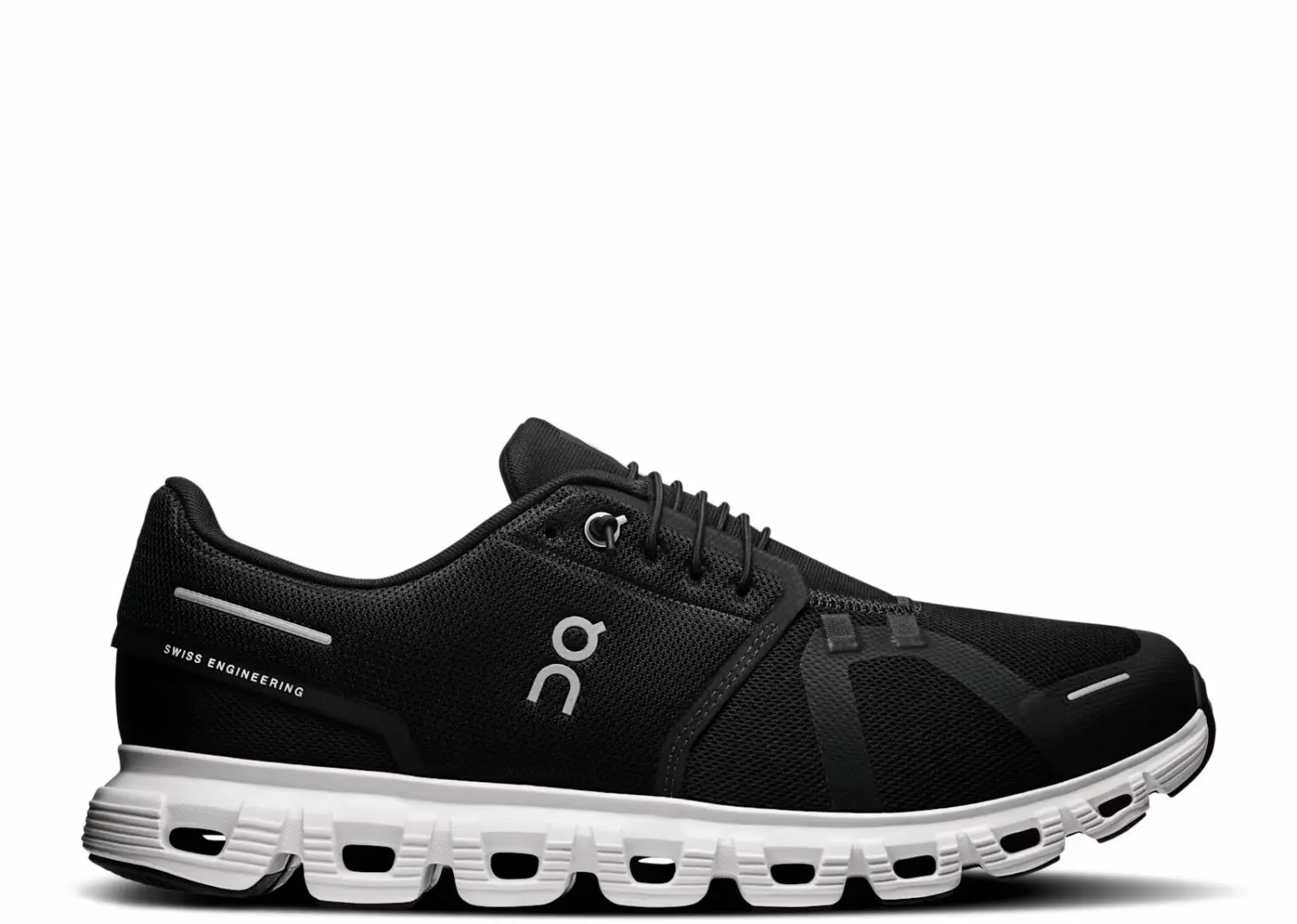 on running cloud 6 black white
