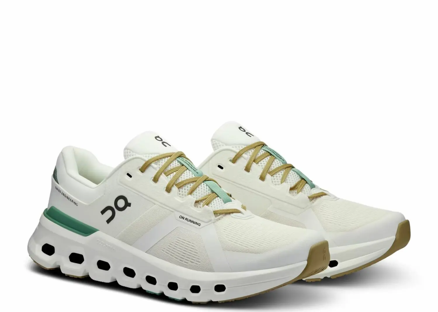 on running cloudrunner 2 white green
