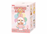 pop mart crybaby crying again series vinyl face plush single blind box
