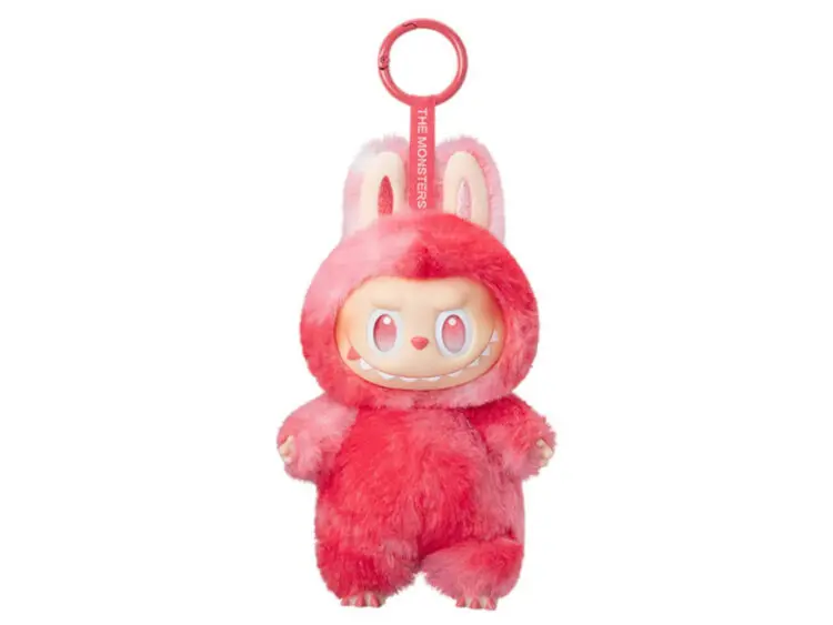 pop mart labubu the monsters big into energy series love vinyl plush pendant