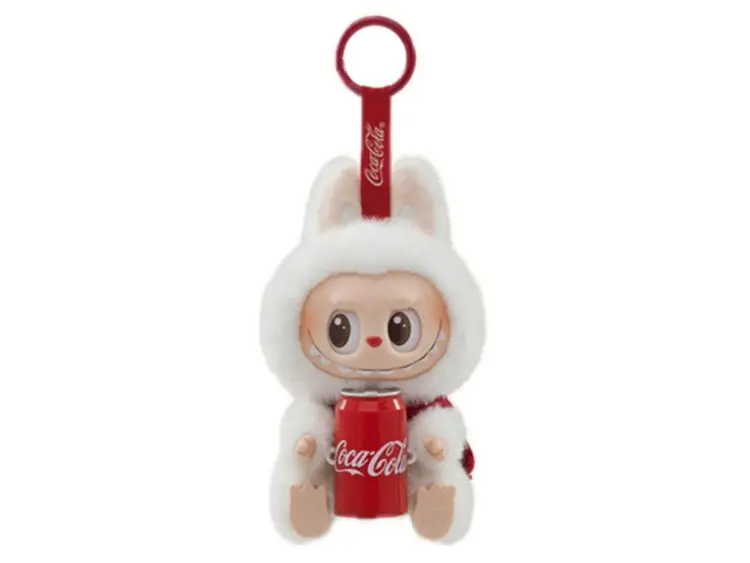 pop mart labubu the monsters coca cola series happy factor vinyl plush figure