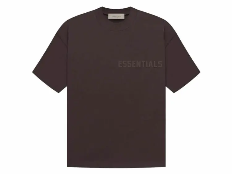 fear of god essentials ss tee plum