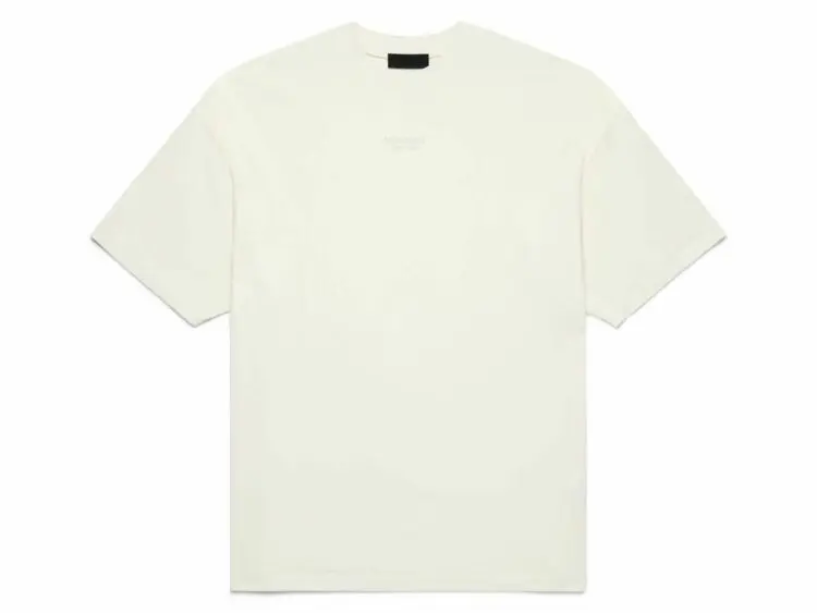 fear of god essentials tee cloud dancer