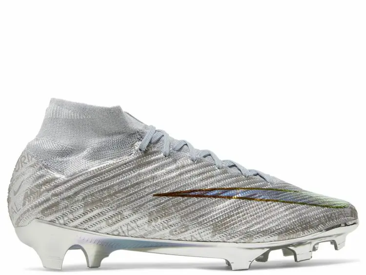 nike zoom mercurial superfly 9 elite xxv se fg metallic silver