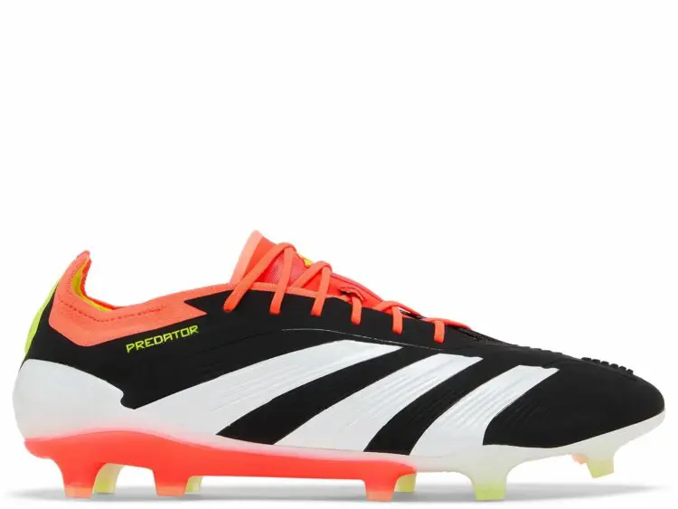 adidas predator elite fg core black cloud white solar red