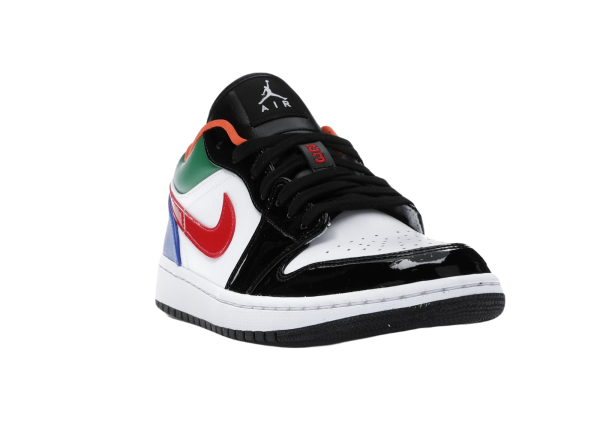 Nike Air Jordan 1 Low Multi-Color Black Toe (W)