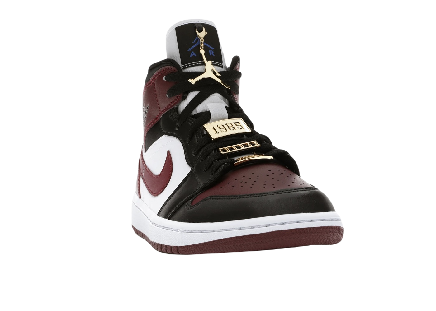 Nike Air Jordan 1 Mid SE Black Dark Beetroot (W)