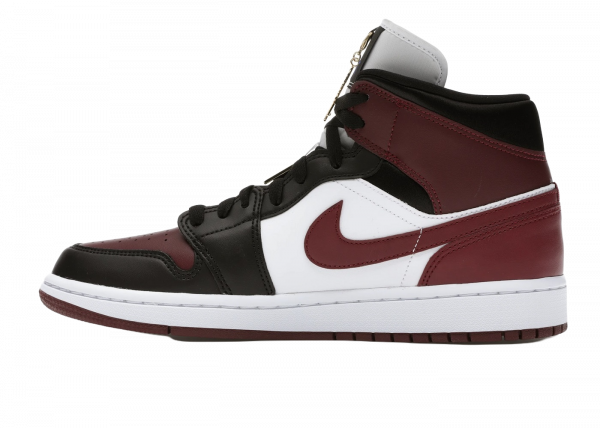 Nike Air Jordan 1 Mid SE Black Dark Beetroot (W) | Sneaker Baker