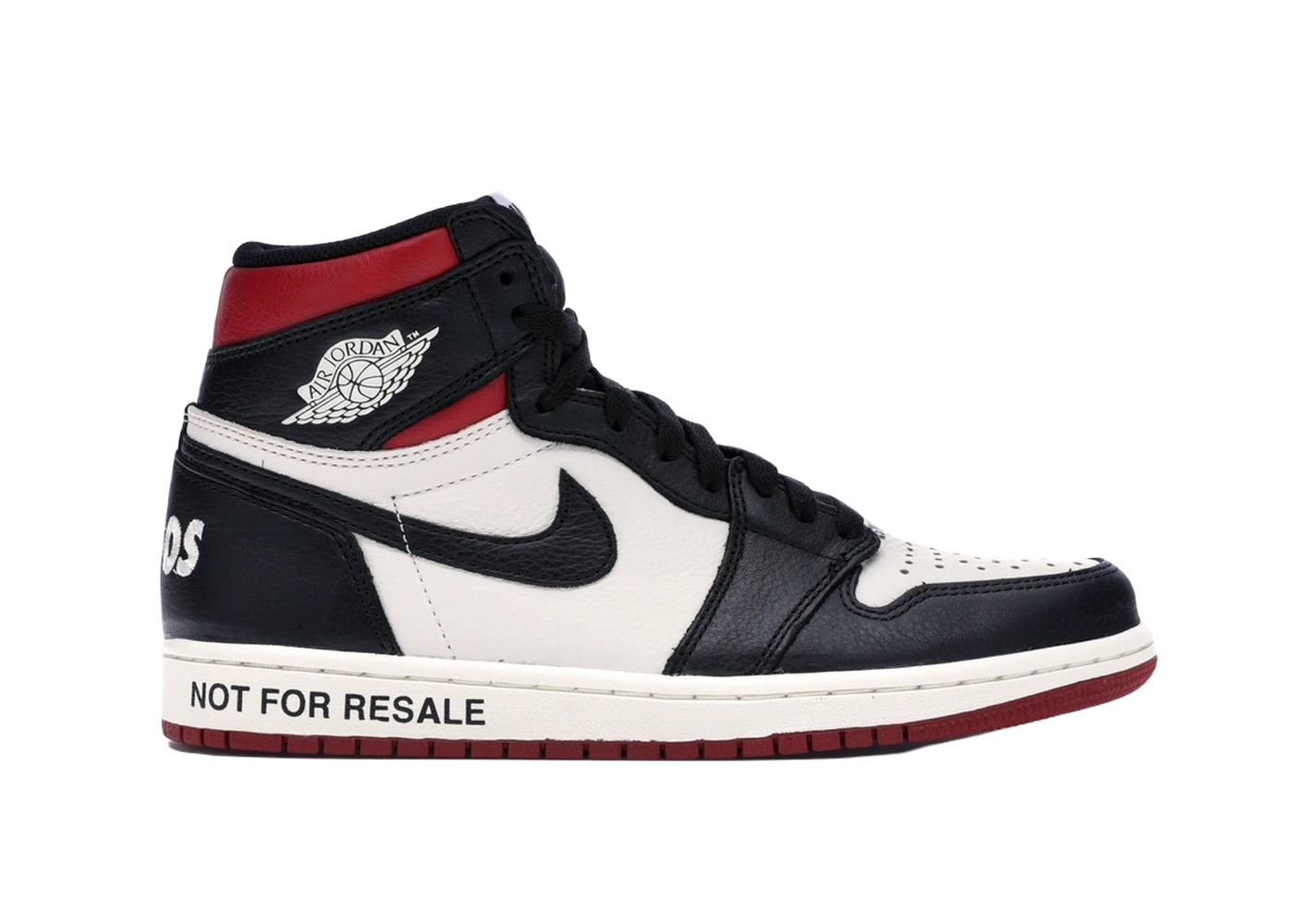 Nike Air Jordan 1 Retro High “Not for Resale” Varsity Red