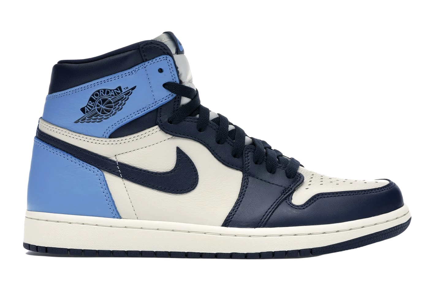 Nike Air Jordan 1 Retro High Obsidian UNC